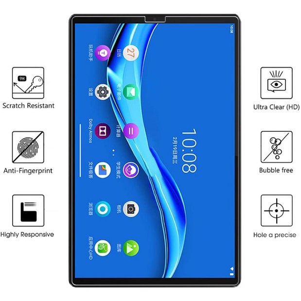 Kính cường lực Lenovo Tab M10 HD GEN 2 TB-X306 | Độ cứng 9H, dày 0.3 mm | Tặng kèm bút