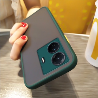 Ốp điện thoại nhám bảo vệ camera chống sốc cho VIVO Y02 Y02s Y16 Y35 Y02A Y02T Y22s Y22 Y01 Y21 Y33s Y21s Y21T Y33T Y55 Y15A Y15s Y76 Y12A Y12S Y20i Y20s Y20