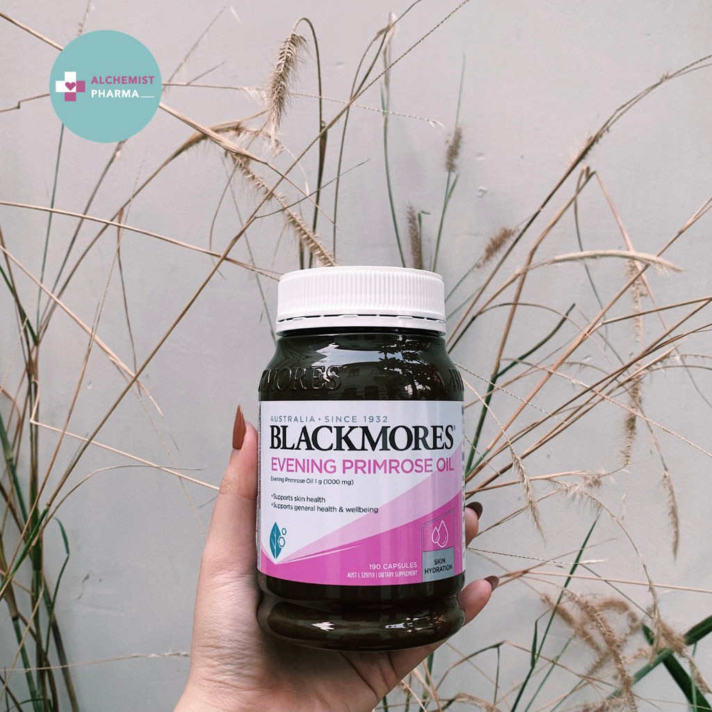 TINH DẦU HOA ANH THẢO BLACKMORES EVENING PRIMROSE OIL ĐIỀU HOÀ NỘI TIẾT TỐ NỮ 125 & 190 VIÊN