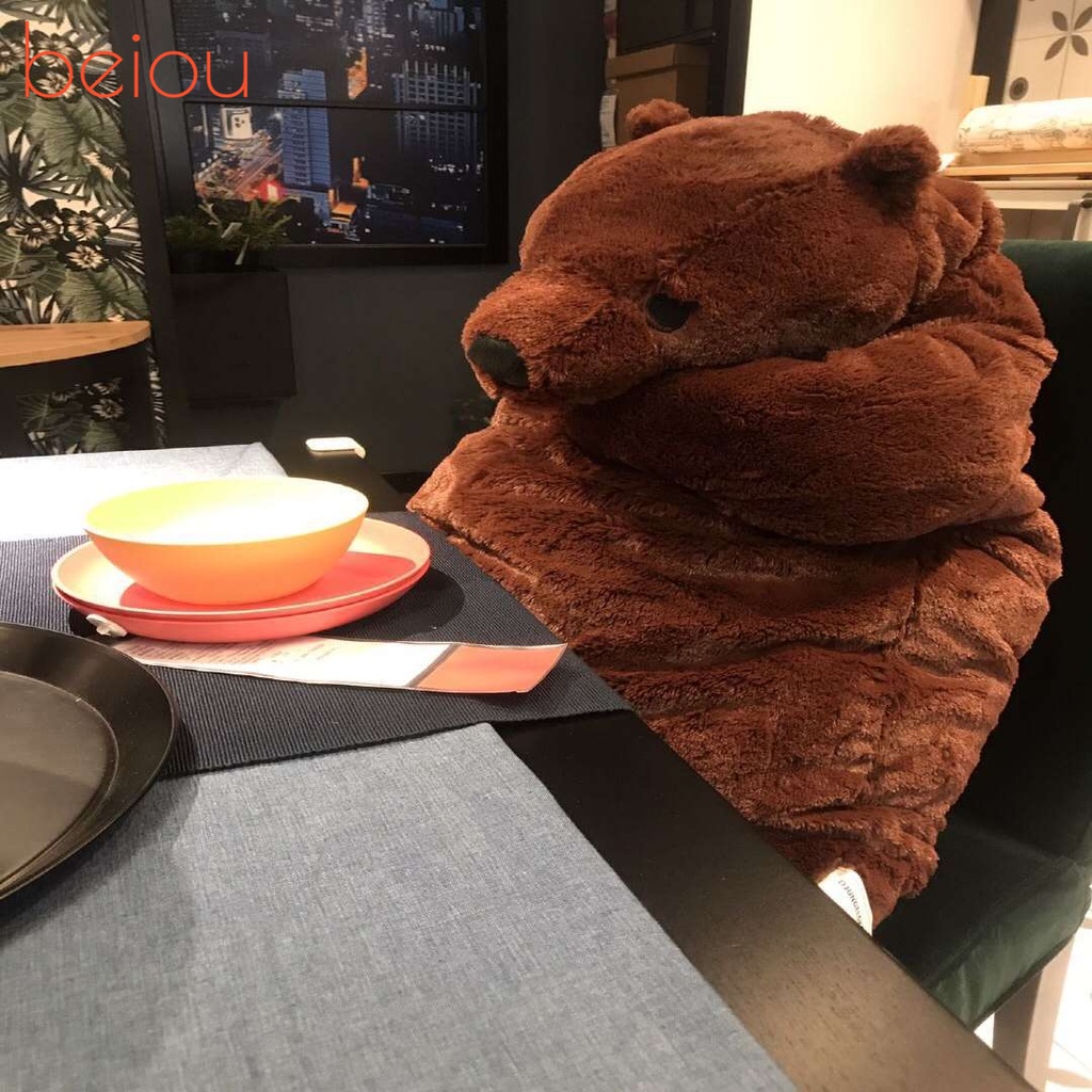 IKEA Gấu Nhồi Bông 100cm Dễ Thương Cho Bé