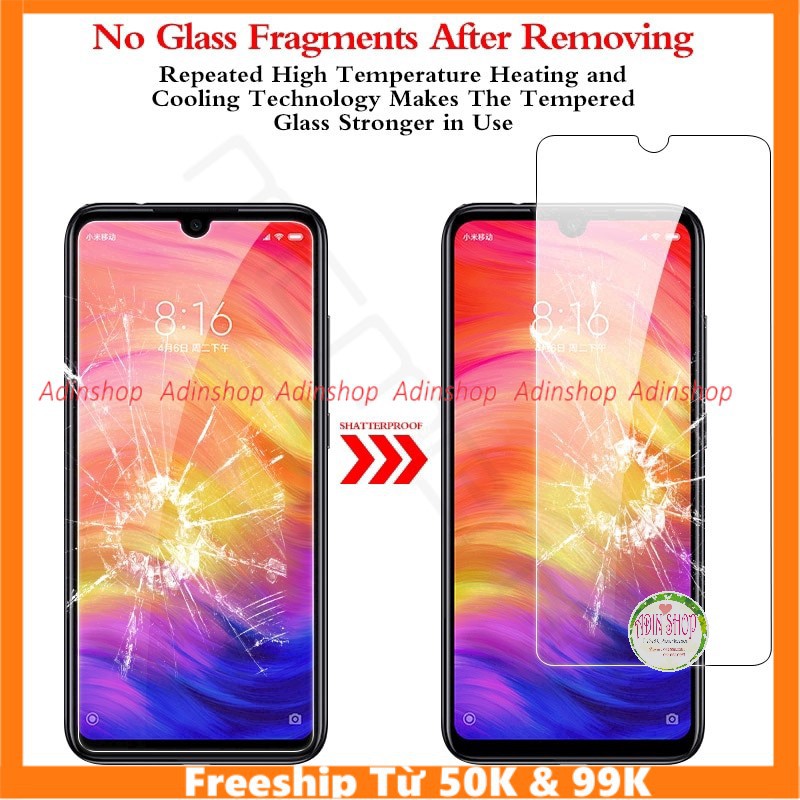 Dán màn hình cường lực dẻo nano Xiaomi Redmi 8 / Redmi note 8 / Redmi note 8 pro (2019) siêu bền