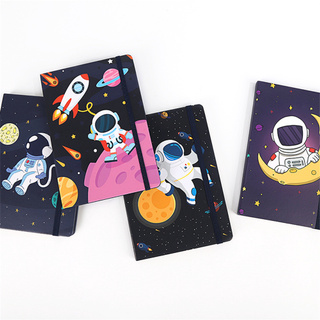Sổ tay khổ A6 hình phi hành gia bìa cứng độc đáo