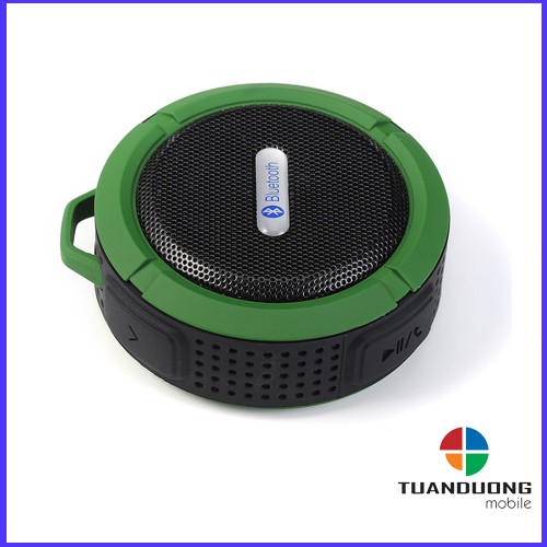 Loa Bluetooth Chống nước chống va đập âm thanh cực hay stereo bass,kèm móc khóa C6