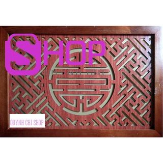 Tấm chống ám khói hương bàn thờ kích thước 41x61cm, màu cánh gián đậm