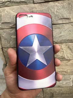 Ốp lưng captain in nổi 4d