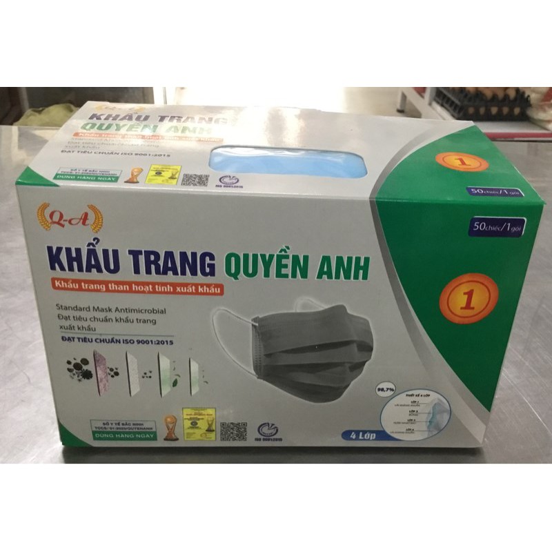 Khẩu Trang Y Tế Quyền Anh 50 Cái