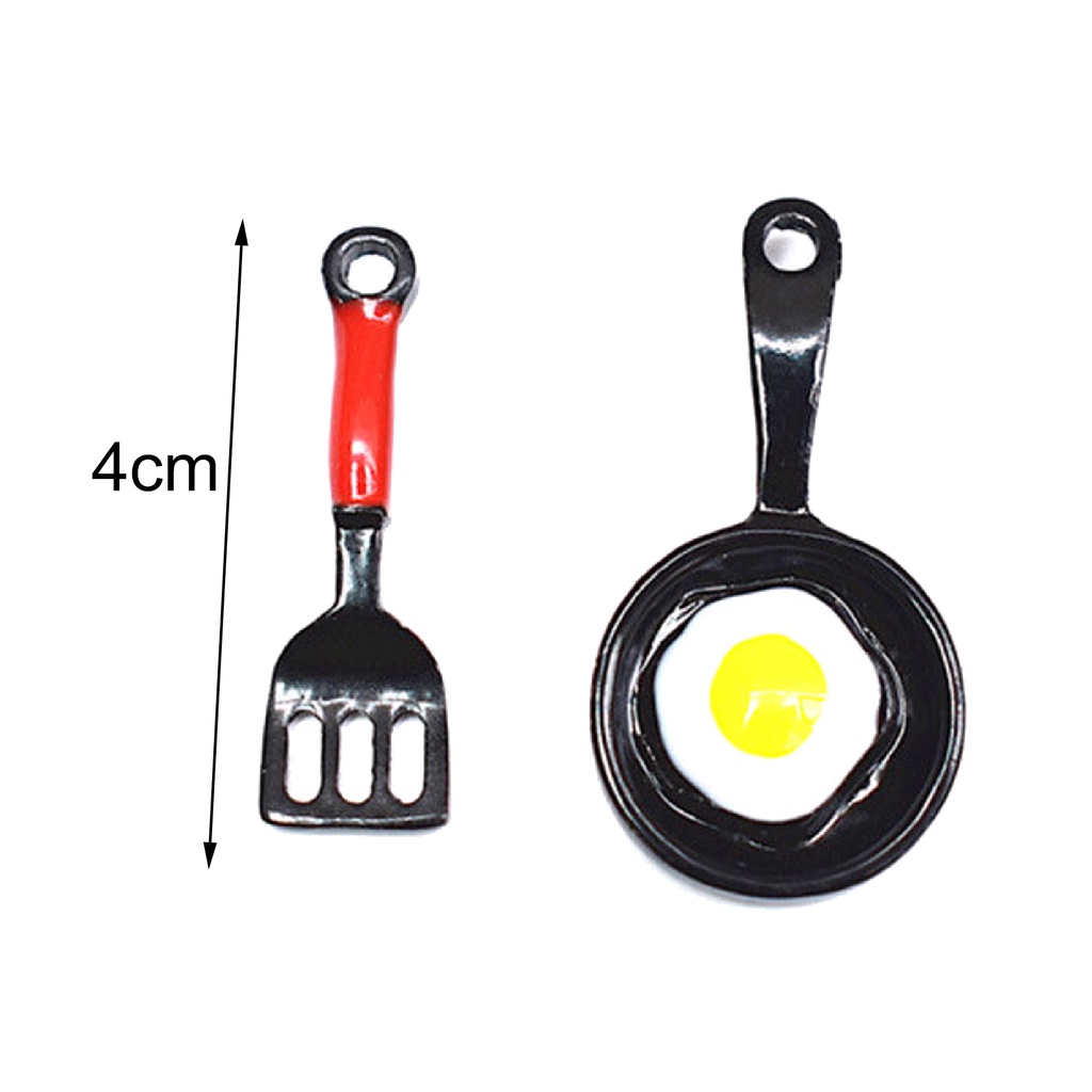 Bông Tai Hình Chảo Chiên Trứng Vui Nhộn Dành Cho Nữ