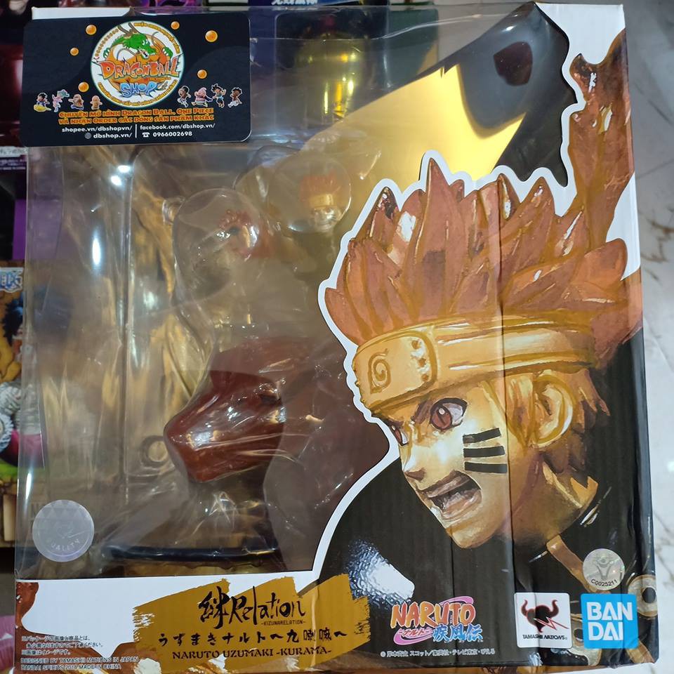 Mô hình chính hãng - Naruto Uzumaki tung tuyệt chiêu - Figuarts Zero Bandai