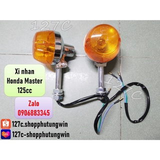 [HCM] Xi nhan Honda Master 125cc/ Custom 125cc (Cặp 2 cái hoặc Bộ 4 cái)