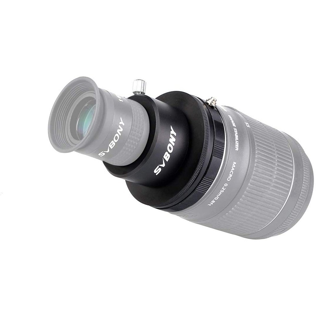 Thị kính SVBONY SV149 chuyển đổi ống kính máy ảnh Canon DSLR sang thị kính 1.25 inch dùng cho chụp ảnh