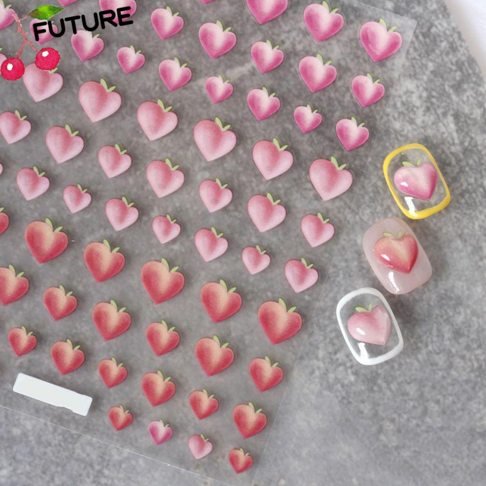 Sticker Dán Móng Tay Tự Dính Họa Tiết Hoạt Hình Dễ Thương Thời Trang