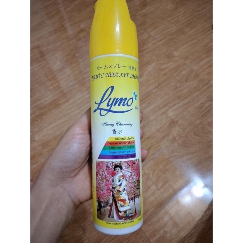 Bình xịt phòng hương nước hoa Lymo