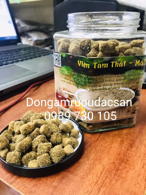 VIÊN TAM THẤT MẬT ONG 500G NHÀ LÀM