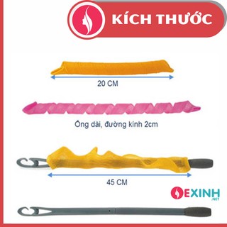 12 lô cuốn tóc không nhiệt cao cấp