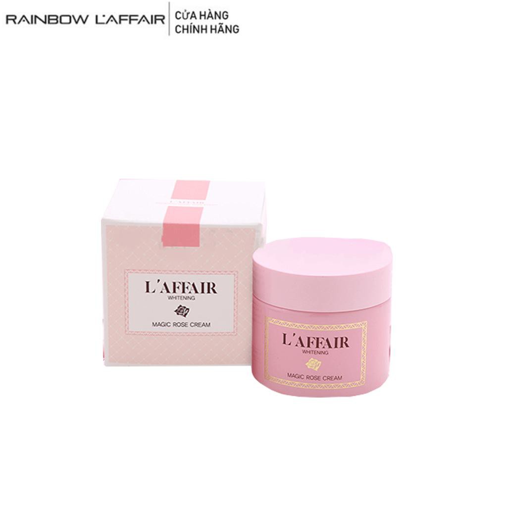 Kem dưỡng trắng - ẩm, chống lão hóa, săn chắc da Rainbow L'affair Whitening Magic Rose Cream 70ml