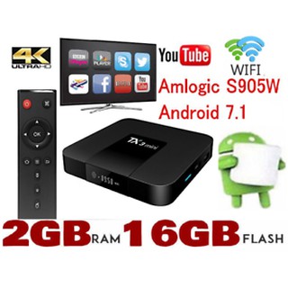 Android TV Box Tanix TX3 Mini Ram 2G - Rom 16G bảo hành 12 tháng 1 đổi 1