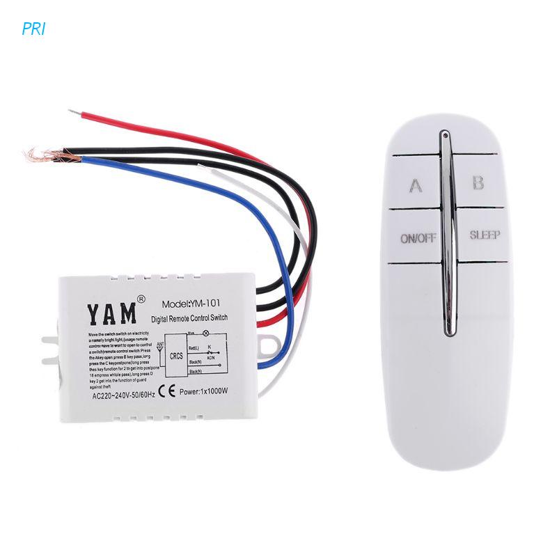 Công Tắc Đèn Điều Khiển Từ Xa Không Dây 220v