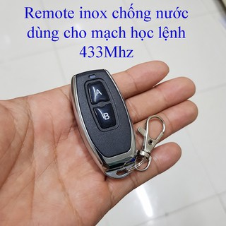 Remote 2 nút dành cho board học lệnh tần số 433Mhz