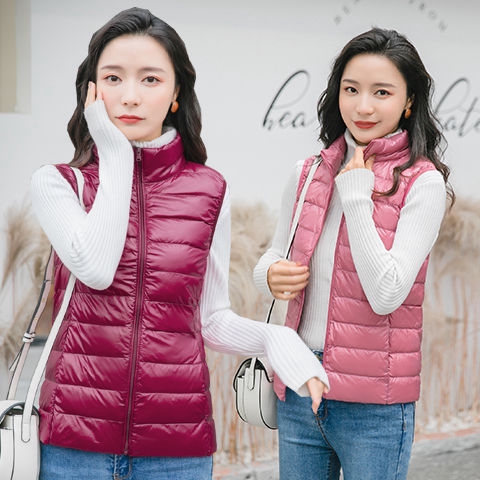 Áo Khoác Phao Không Tay Dáng Ôm Thời Trang Mùa Đông Hàn Quốc Dành Cho Nữ | BigBuy360 - bigbuy360.vn