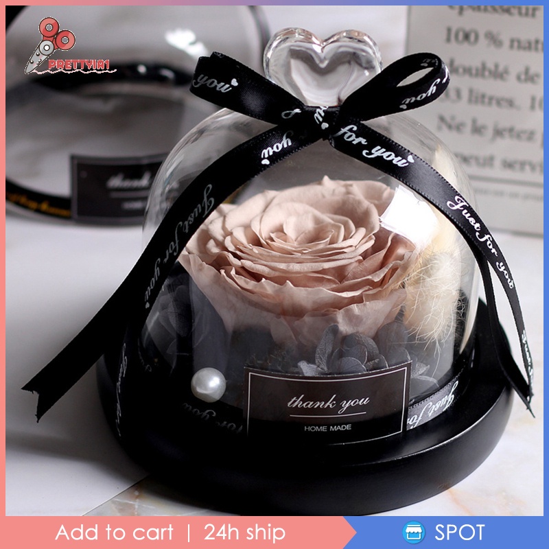 ✨Hàng sẵn sàng✨Hoa Hồng Vĩnh Cửu Có Đèn Led Lãng Mạn