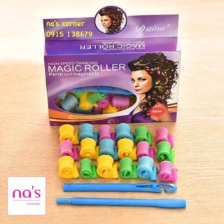 18 lô sên uốn xoăn cuốn cụp đuôi tóc (Fullbox chính hãng) không dùng nhiệt