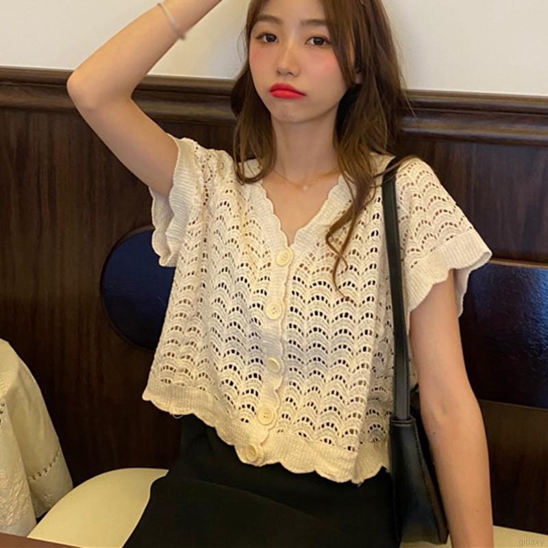 Áo Thun Tay Ngắn Cổ Tròn In Họa Tiết Phong Cách Retro Hàn Quốc | BigBuy360 - bigbuy360.vn