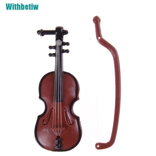 Đồ Chơi Đàn Violin Cho Nhà Búp Bê Tỉ Lệ 1: 12