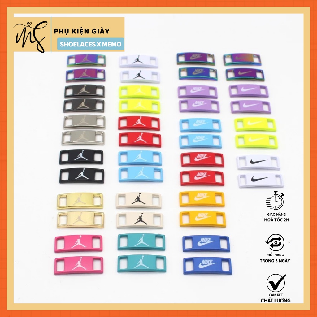 Phụ kiện Giày Lacetags NK Jordan- Lacelocks AF1