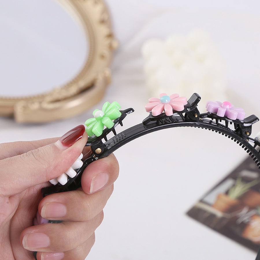 Cài Tóc Có Kẹp Kiểu Hoạt Hình Phong Cách Hàn Quốc Dễ Thương Dành Cho Bé Gái