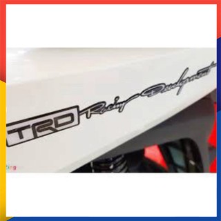 Tem Nhỏ Đuôi Xe SH Trio Racing – Decal Xe Máy Thể Thao Cao Cấp