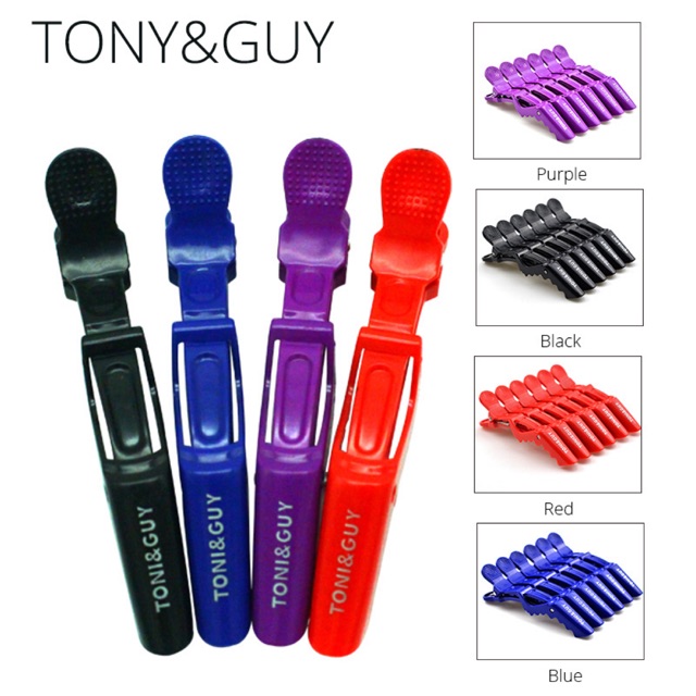 GIÁ SỈ  Kẹp vịt chia tóc TONY&amp;GUY 30k/ 6 cái ⭐ CÓ VIDEO HÀNG THẬT DO SHOP TỰ QUAY ⭐