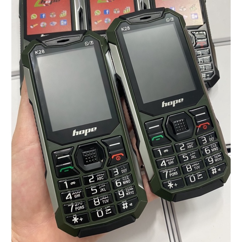 Điện thoại HOPE K28 4 sim thay đổi giọng nói , pin trâu , mới nguyên seal - Bảo hành 12 tháng