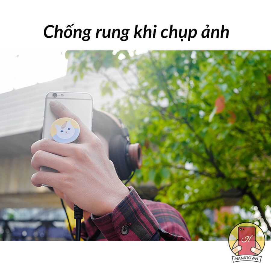 [TẶNG KÈM POP SOCKET) Giá Kẹp Điện Thoại Loại 1 Quay Đa Chiều Điều Chỉnh Độ Cao Thông Minh Quay Tiktok Chụp Ảnh HANDTOWN