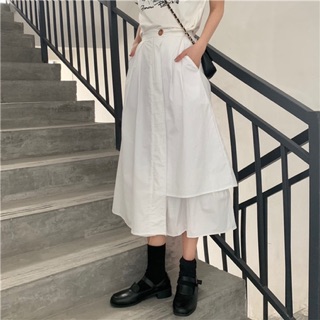 ORDER Chân váy vạt lệch ulzzang