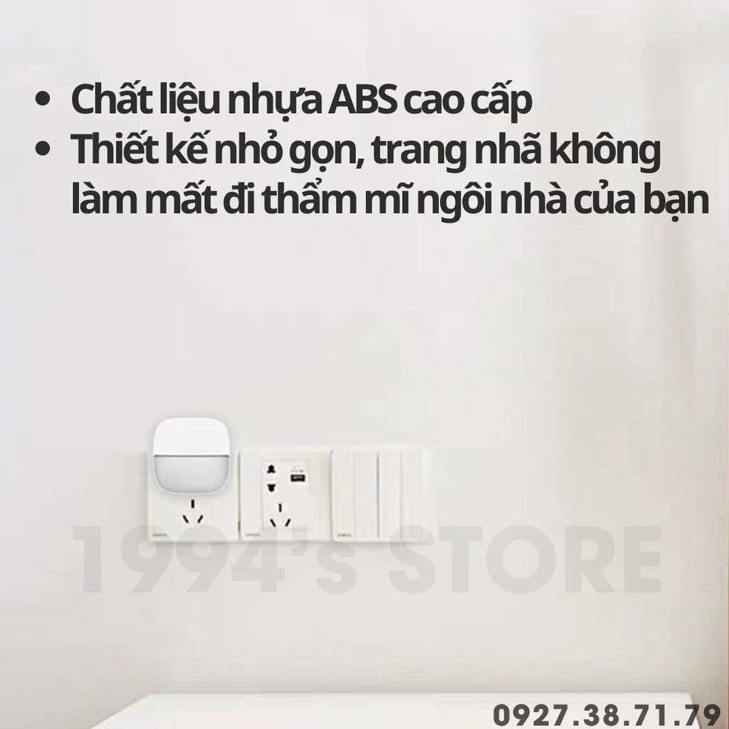 (CÓ SẴN) Đèn ngủ cảm ứng Xiaomi Yeelight Night Light - Đèn ngủ Yeelight Plug-in Night Light YLYD09YL - Cảm biến ánh sáng