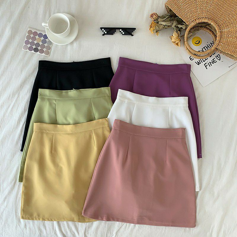 CHÂN VÁY CHỮ A 2 TÚI XINH XẮN