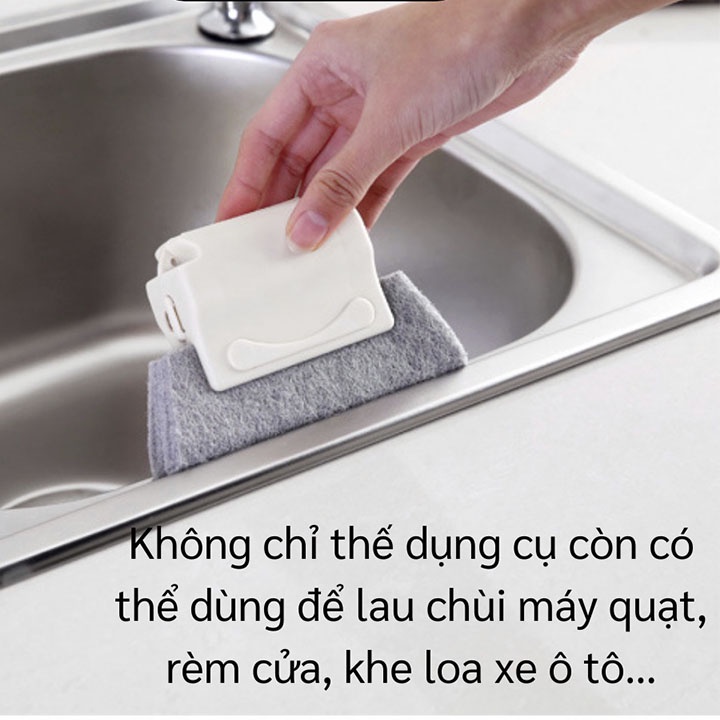 Dụng Cụ Vệ Sinh Khe Cửa - Miếng Lau Chùi Khe Rãnh Cửa Kính, Cửa Sổ Hiệu Quả 9428