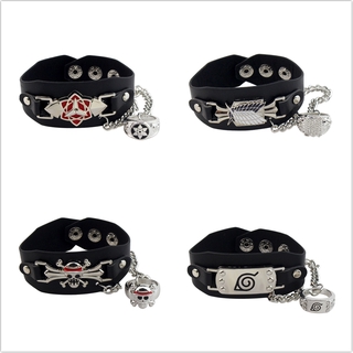 Vòng Tay Da Hóa Trang Nhân Vật Hoạt Hình Naruto ONE PIECE Attack on Titan