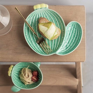 Bộ bát đĩa xương rồng