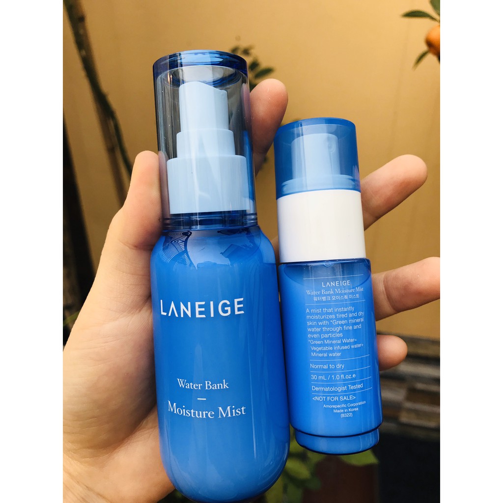 Xịt khoáng dưỡng ẩm Laneige Water Bank Moisture Mist 70ml