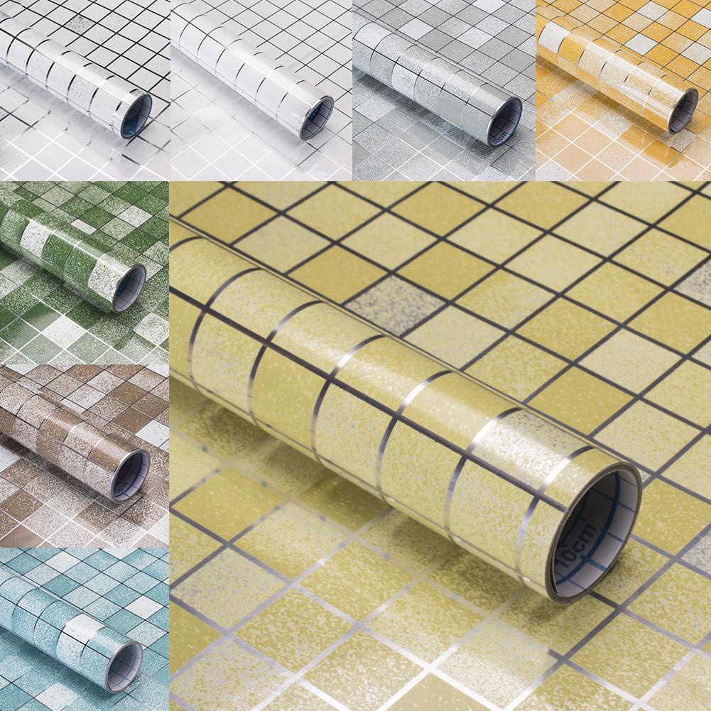 Giấy dán tường nhà bếp chịu nhiệt độ cao chống dầu và nước 45 x 100cm I7X2