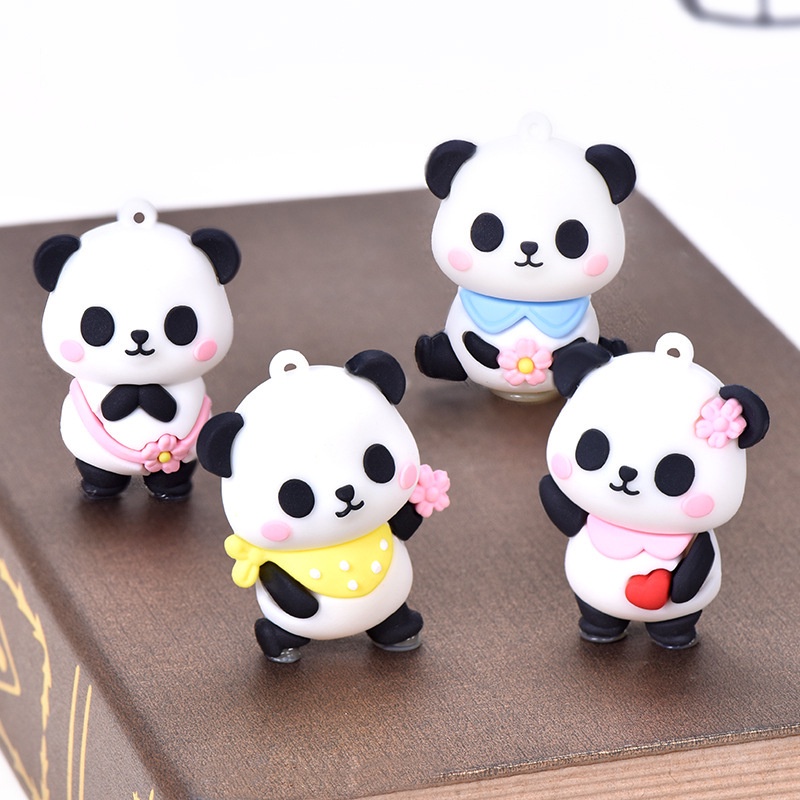 [FREESHIP Đơn 50k] Móc Khóa Cute Panda Làm Quà Tặng, Phụ Kiện Dễ Thương - JERRY SHOP