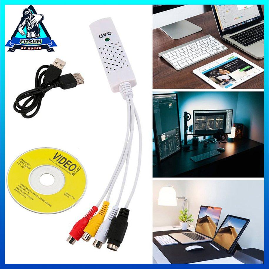 USB2.0 Video TV Tuner DVD Audio Capture Card Converer Adapter cho Win7 / 8 [8/14]