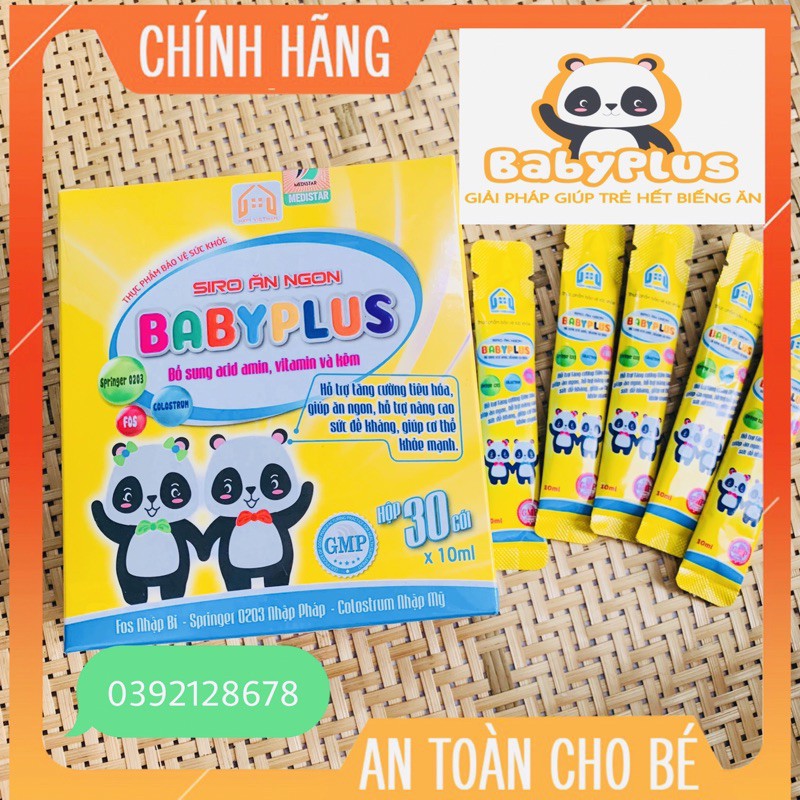 Siro Ăn Ngon Cho Bé BABYPLUS Chính Hãng