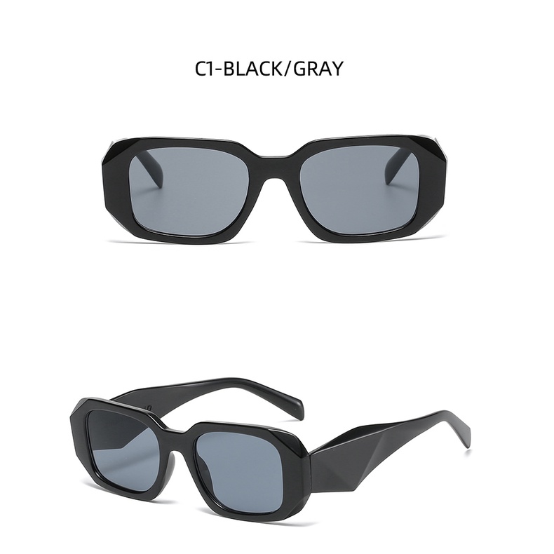 Kính Mát Gọng Vuông Phong Cách Thời Trang Âu Mỹ 2022