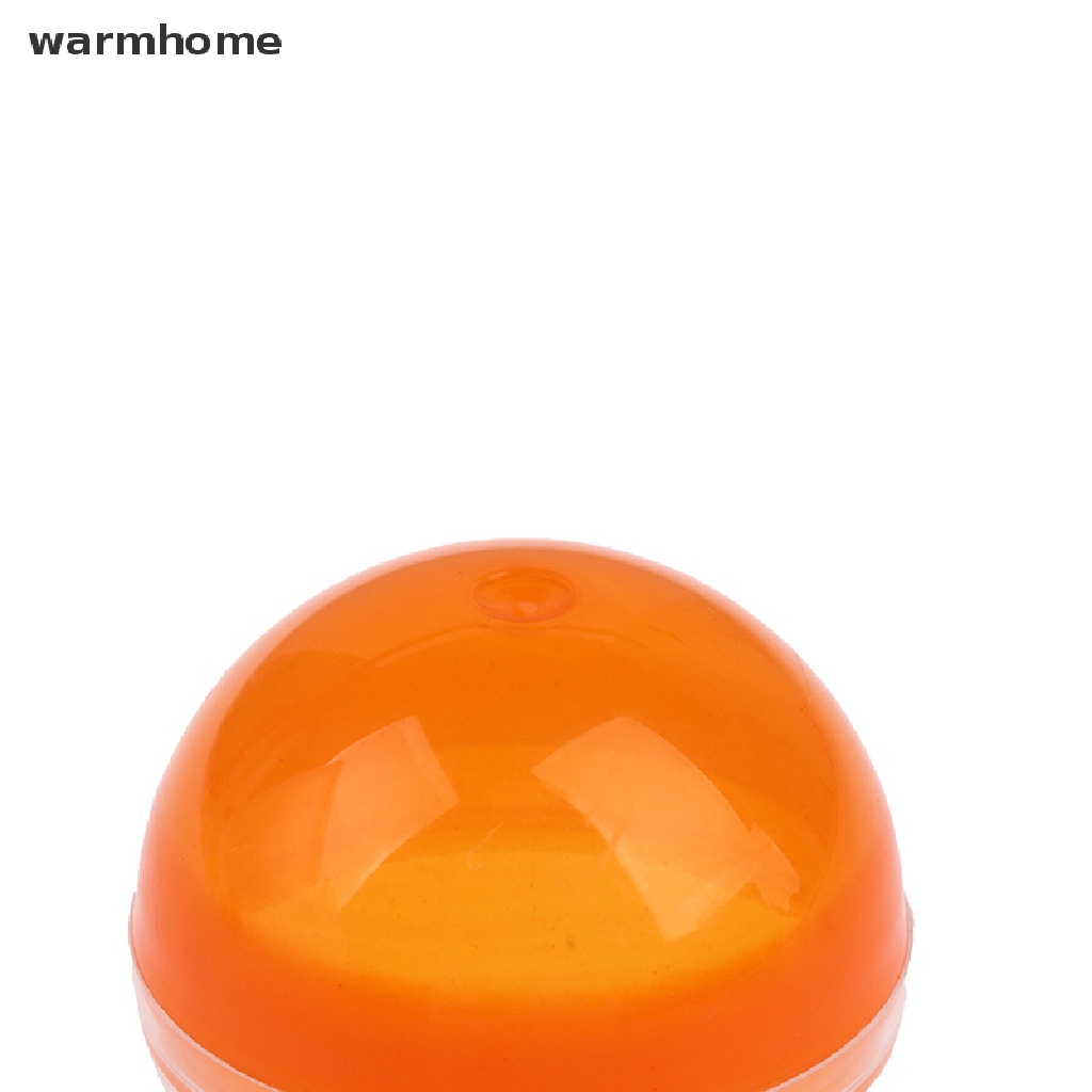 Set 100 Viên Nang Nhựa Rỗng Tròn Nửa Màu Sắc Dùng Làm Đồ Chơi Cho Bé