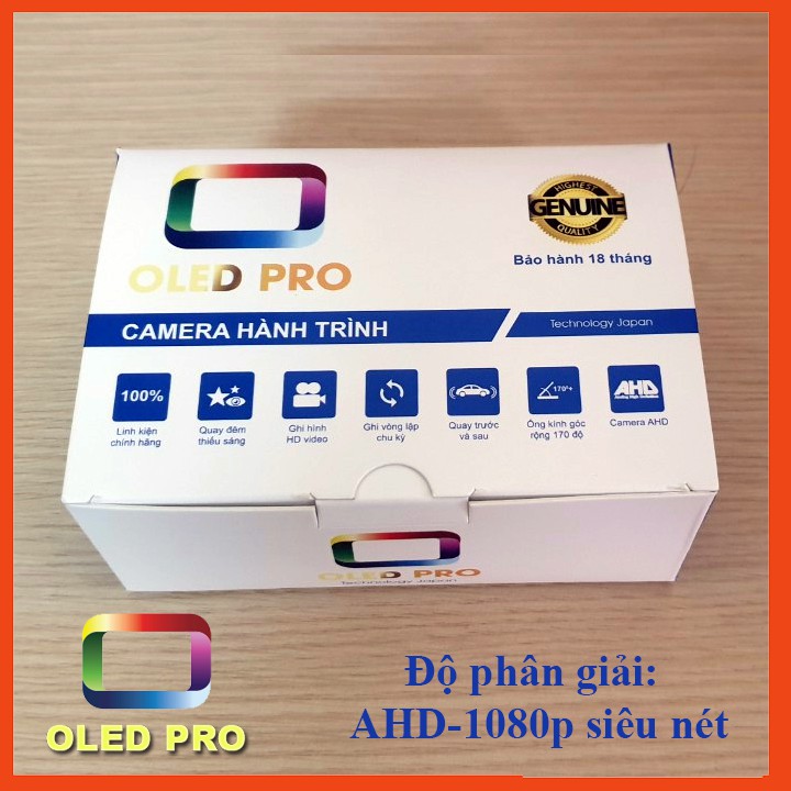 CAMERA HÀNH TRÌNH OLED PRO S400 LENS SONY SIÊU NÉT
