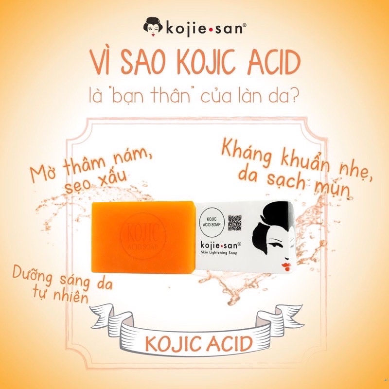 [SẴN SOAP 135gr]  Xà bông trắng da Kojiesan chính hãng [SỈ INBOX]