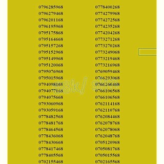 Sim Đẹp MoBiFone Đồng Giá 68k