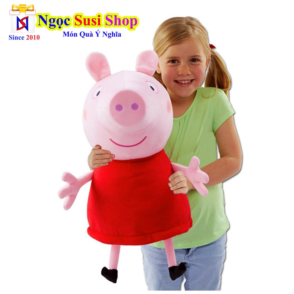 [ Giá Sập Sàn] Gấu Bông Heo Peppa Size Lớn 45cm - Bán Lẻ Giá Sỉ [ BAO GIÁ TOÀN QUỐC]